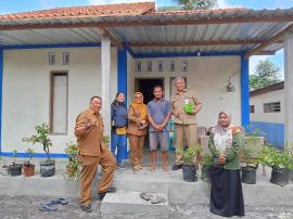 Monev Pembangunan RTLH di Padukuhan Tanggulangin Kalurahan Genjahan Tahun 2025